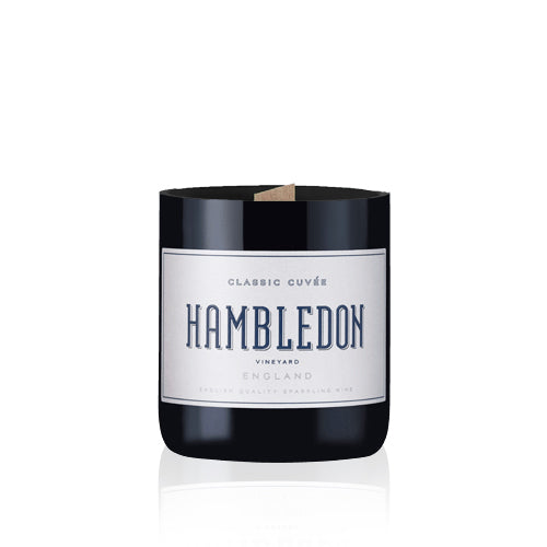 Hambledon Vineyard Scented Bottle Candle- Honeysuckle