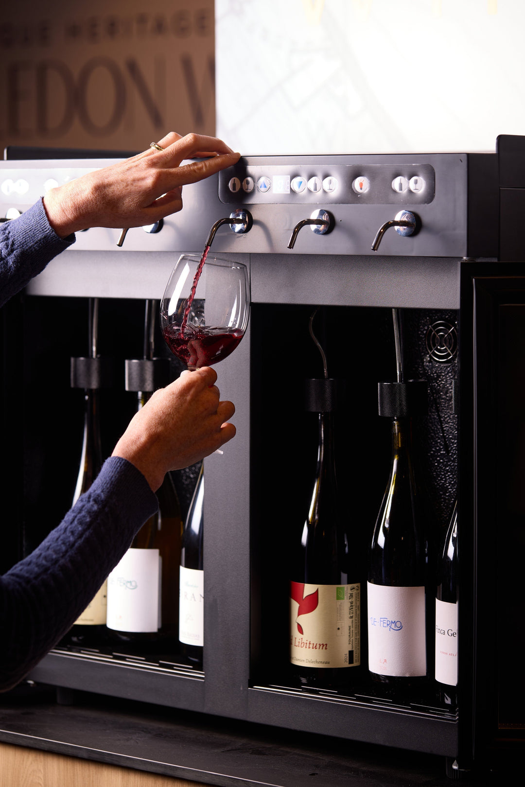 Everything You Wanted to Know About our Enomatic Machine