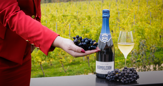 Bespoke English Sparkling Wine for Virgin Atlantic
