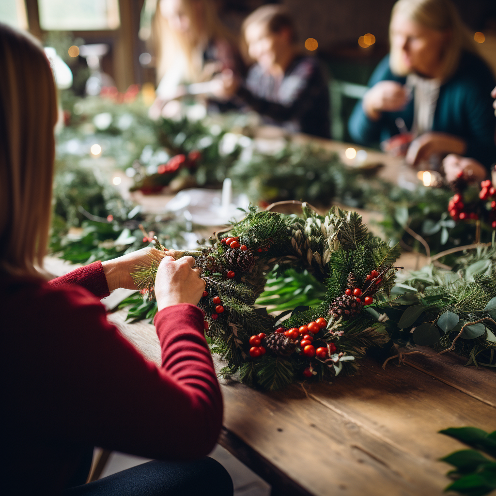 Winter Workshop : Festive Wreath-Making