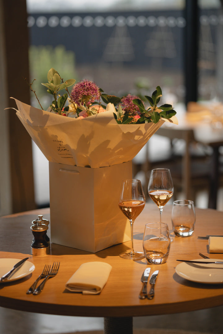 Mother's Day Bouquet and Rosé
