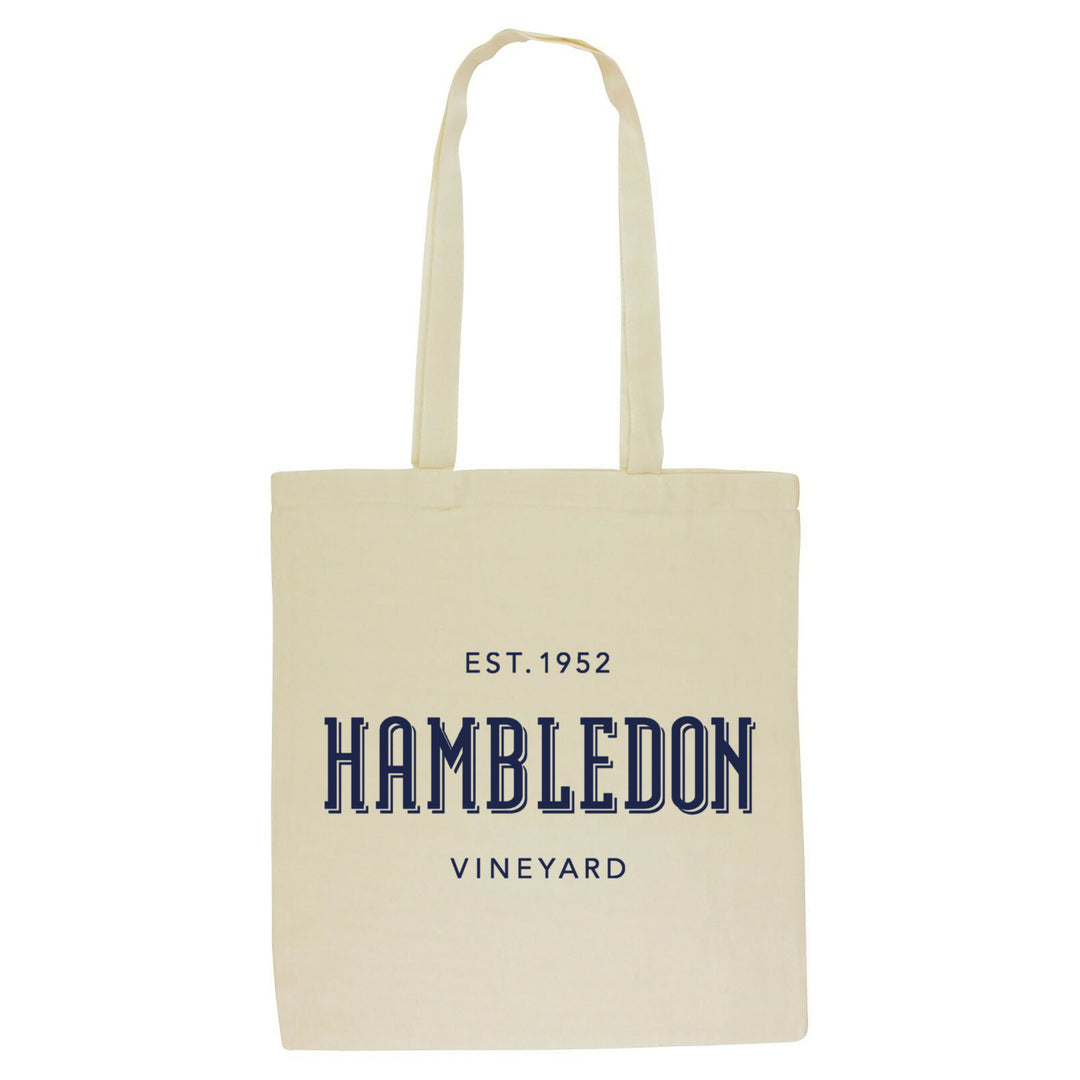 Natural Cotton Hambledon Vineyard Branded Tote Bag